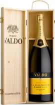 Игристое вино Valdo, "Marca Oro", Prosecco di Valdobbiadene Superiore DOCG, wooden box, 3 л Игристое вино Valdo, "Marca Oro", Prosecco di Valdobbiadene Superiore DOCG, wooden box, 3 л
