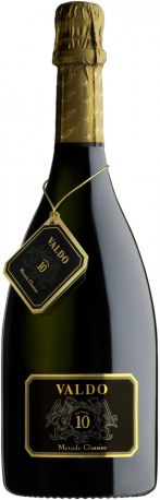 Игристое вино Valdo, "Numero 10" Metodo Classico Brut Valdobbiadene DOCG, 2014