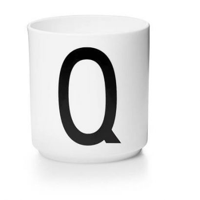 Персональна фарфорова чашка Q, Design Letters - Фото 1