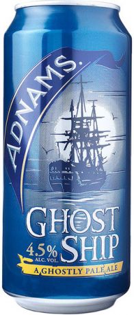 Пиво Adnams, "Ghost Ship", in can, 0.44 л - Фото 1