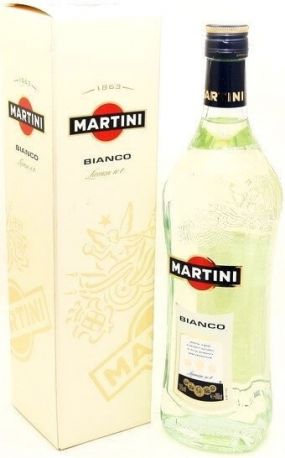 Вермут "Martini" Bianco, gift box - Фото 1