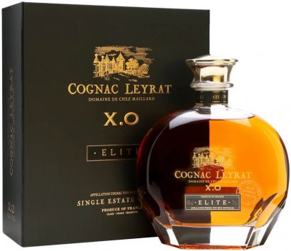 Коньяк "Leyrat" XO Elite, decanter in gift box, 0.7 л - Фото 1