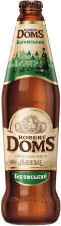 Пиво "Lvivske" Robert Doms Bogemskij, 0.5 л
