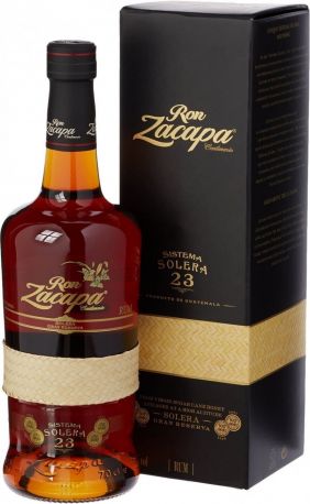 Ром Zacapa Centenario, Solera Gran Reserva, 23 years, gift box, 1 л - Фото 1