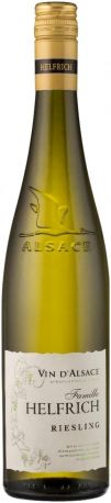 Вино Famille Helfrich, Riesling, Alsace AOP, 2015