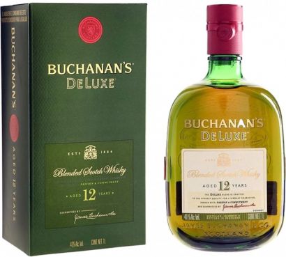 Виски "Buchanan's" De Luxe 12 Years Old, gift box, 0.75 л - Фото 1