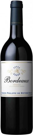 Вино Bordeaux La Baronnie AOC Rouge, 2015, 375 мл