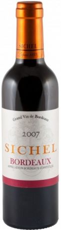 Вино Sichel Bordeaux Rouge 2007, 375 мл