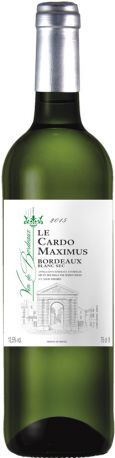 Вино Maison Bouey, "Le Cardo Maximus" Blanc, Bordeaux AOC, 2015