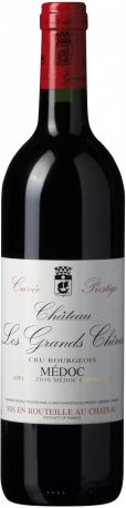 Вино Chateau Les Grands Chenes, Medoc AOC, 2012