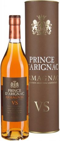 Арманьяк "Prince d'Arignac" VS, in tube, 0.7 л - Фото 1