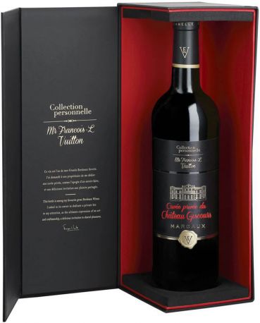 Вино "Collection personnelle. Mr Francois-L Vuitton", Cuvee Privee du Chateau Giscours, Margaux AOC, 2010, gift box - Фото 1