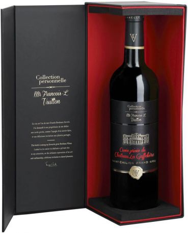 Вино "Collection personnelle. Mr Francois-L Vuitton", Cuvee Privee du Chateau La Gaffeliere, Saint-Emilion AOC, 2009, gift box - Фото 1