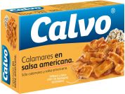 Кальмары Calvo нарезанные кусочками в американском соусе 115 г Кальмары Calvo нарезанные кусочками в американском соусе 115 г