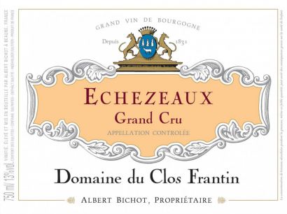 Вино Albert Bichot, "Domaine du Clos Frantin" Echezeaux Grand Cru AOC, 2012 - Фото 2