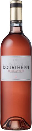 Вино "Dourthe №1" Bordeaux Rose AOC, 2016