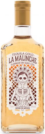 Текила "La Malinche" Gold, 0.7 л