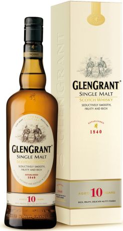 Виски "Glen Grant" 10 YO, with gift box, 1 л