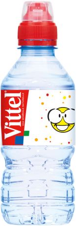 Вода "Vittel" Kids Still, PET, sports cap, 0.33 л