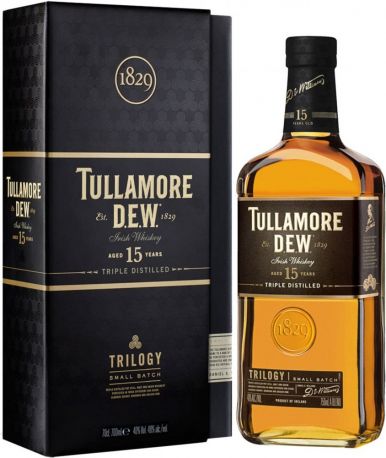Виски Tullamore Dew, "Trilogy" 15 Years Old, gift box, 0.7 л - Фото 1