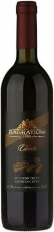 Вино Bagrationi, "Classic" Red Semi-Sweet