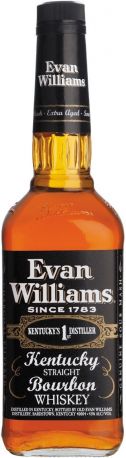 Виски "Evan Williams" Extra Aged (Black), gift box with two glasses, 0.75 л - Фото 2