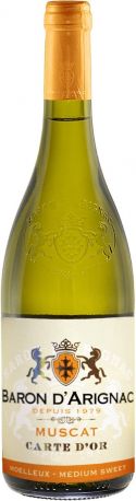 Вино "Baron d'Arignac" Muscat - Фото 1