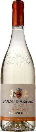 Вино "Baron d'Arignac" Muscat - Фото 2