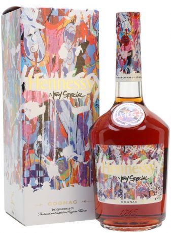 Коньяк "Hennessy" V.S., Limited Edition by JonOne, gift box, 0.7 л - Фото 1