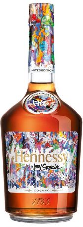 Коньяк "Hennessy" V.S., Limited Edition by JonOne, gift box, 0.7 л - Фото 2