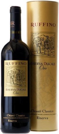 Вино Ruffino, "Riserva Ducale" Oro, Chianti Classico Riserva DOCG, in tube - Фото 1