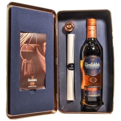 Виски Glenfiddich, 125th Anniversary Edition, metal box, 0.75 л - Фото 2