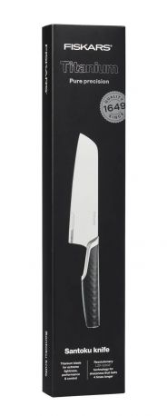 Нож Сантоку Titanium, Fiskars - Фото 2