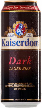 Пиво "Kaiserdom" Dark Lager, in can, 0.5 л