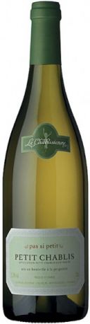 Вино La Chablisienne Petit Chablis AOC "Pas si Petit", 2008, 375 мл - Фото 1