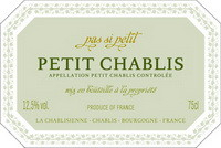 Вино La Chablisienne Petit Chablis AOC "Pas si Petit", 2008, 375 мл - Фото 2
