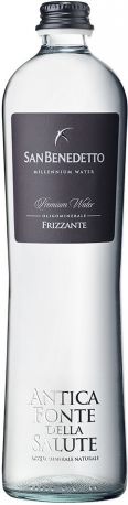 Вода San Benedetto, "Antica Fonte della Salute" Sparkling, Glass, 0.65 л