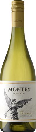 Вино Montes, "Reserva" Chardonnay, Curico Valley, 2016