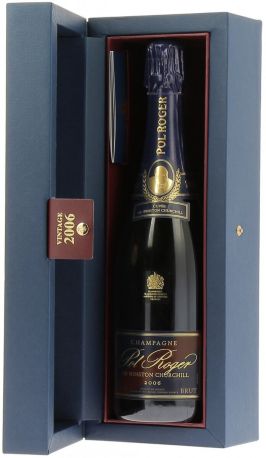 Шампанское Pol Roger, Cuvee "Sir Winston Churchill", 2006, gift box - Фото 1
