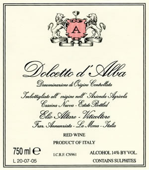 Вино Elio Altare, Dolcetto d'Alba DOC, 2016 - Фото 2
