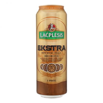 Упаковка пива Lacplesis Ekstra светлое фильтрованное 5.4% 0.568 л x 24 шт - Фото 4