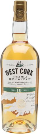 Виски "West Cork" 10 Years, gift box, 0.7 л - Фото 2