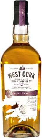 Виски "West Cork" Port Cask 12 Years, gift box, 0.7 л - Фото 2