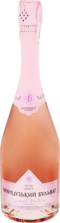 Вино игристое Французский бульвар Special Edition Rose брют розовое 0.75 л 10.5-13.5% - Фото 3