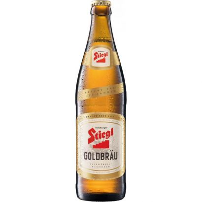 Пиво Stiegl светлое фильтрованное 5% 0.5 л 20 шт
