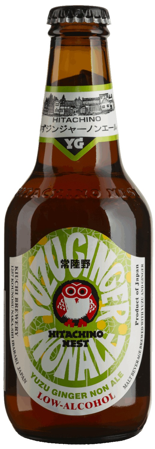 Пиво Yuzu Ginger Non Ale 0,33 л купить Пиво Hitachino Nest Beer в