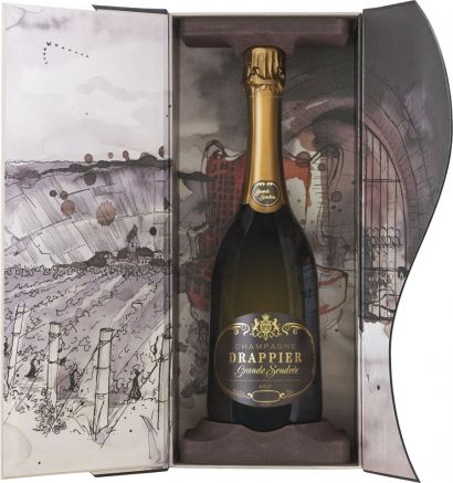 Шампанское Champagne Drappier, "Grande Sendree" Brut, Champagne AOC, 2008, gift box - Фото 1