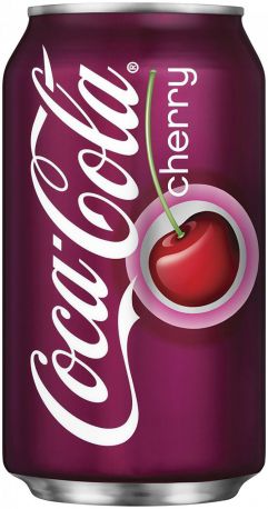 Вода "Coca-Cola" Cherry (USA), in can, 355 мл