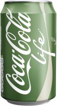 Вода "Coca-Cola" Life (USA), in can, 355 мл Вода "Coca-Cola" Life (USA), in can, 355 мл