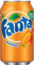 Вода "Fanta" Mango (USA), in can, 355 мл Вода "Fanta" Mango (USA), in can, 355 мл